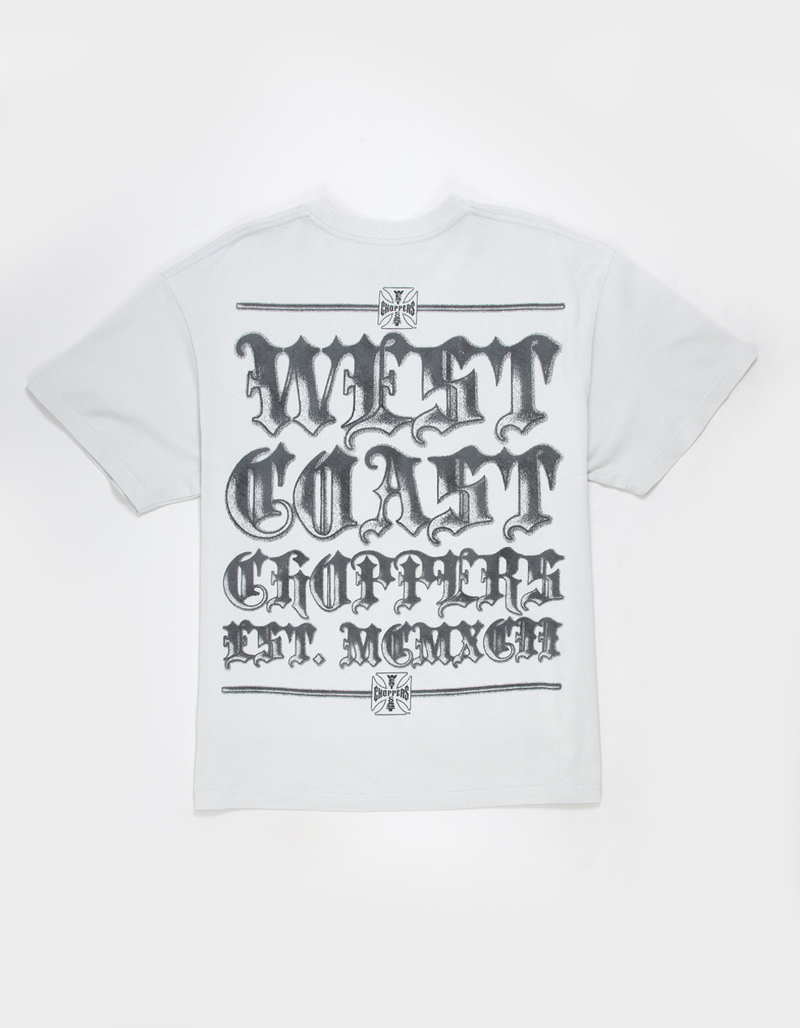 WEST COAST CHOPPERS Est MCMXCII Mens Boxy Tee image number 2