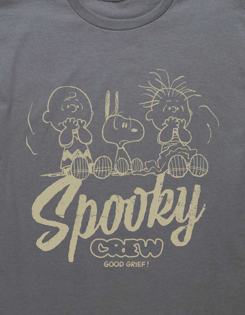 PEANUTS Spooky Crew Unisex Kids Tee CHARCOAL Tillys