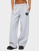 EDIKTED I Heart London Sweatpants image number 1