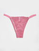 FULL TILT Floral Allover Lace Cheeky Panties image number 1