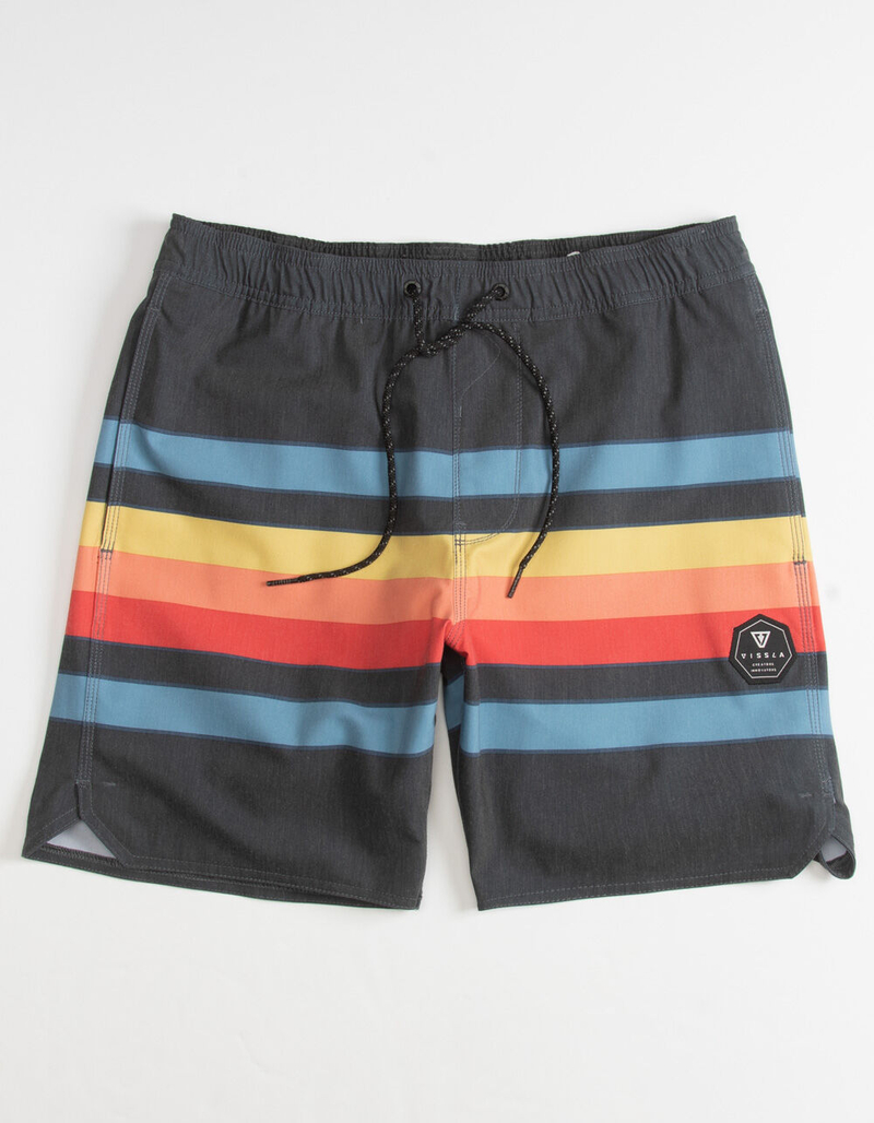 VISSLA Fist Bump Mens Volley Shorts image number 0