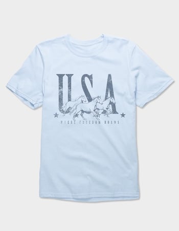 USA Freedom Roams Unisex Tee Primary Image
