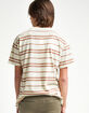 RSQ Striped Mens Oversize T-Shirt image number 5