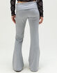 TILLYS Fold Over Flared Womens Pants image number 4