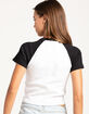 OBEY Stevie Womens Raglan Tee image number 4