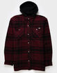 DICKIES Quilted Flannel Hooded Shirt Mens Jacket  image number 1