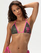 ED HARDY Camo Triangle Bikini Top image number 1