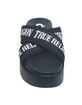 TRUE RELIGION Alia Cross Strap Slip-On Womens Platform Sandal image number 4