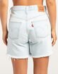 LEVI'S 501 Mid Thigh Womens Denim Shorts - Fade Off image number 4