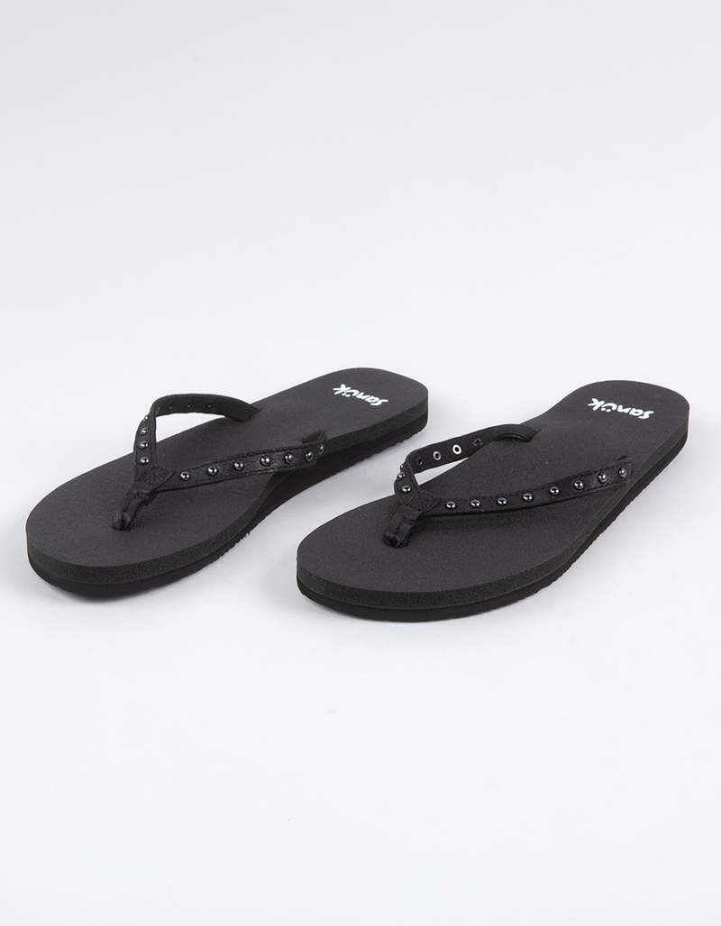 SANUK Yoga Joy II Stud Womens Flip Flops image number 0