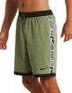 NIKE Funfetti Racer Mens Olive Boardshorts image number 5