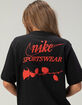 NIKE Sportswear Womens Boxy Tee image number 2