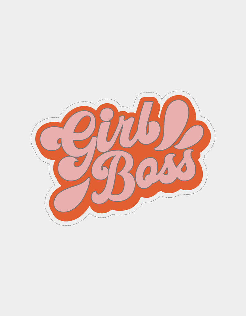 STICKER CABANA Girl Boss Sticker image number 0