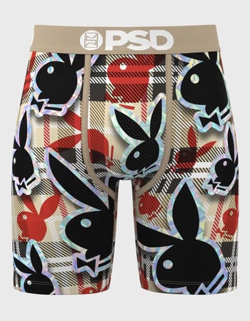 PSD x Playboy Checkmate Mens Boxer Briefs Primary Image