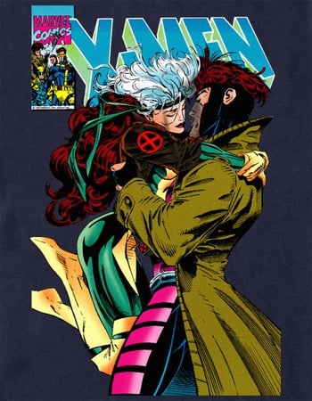 X-MEN Rogue And Gambit Unisex Tee Alternative Image