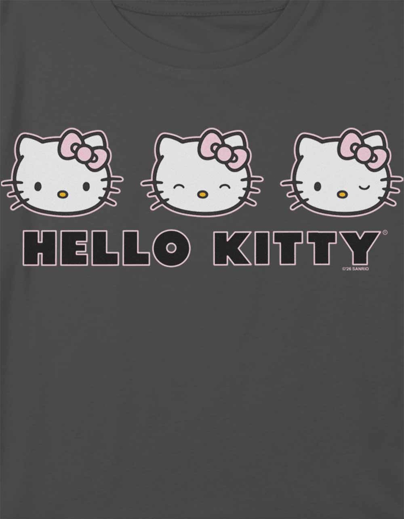 HELLO KITTY Expressions Girls Crop Tee image number 1