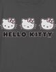 HELLO KITTY Expressions Girls Crop Tee image number 2