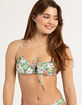 DAMSEL Floral Cinch Bralette Bikini Top image number 1
