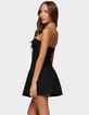EDIKTED Cecelie Strapless Drop Waist Mini Dress image number 3