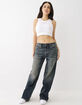 TRUE RELIGION Bobbi Big T Womens Baggy Jeans image number 1