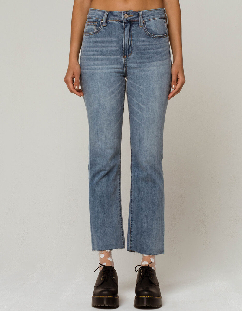 RSQ Womens Crop Flare Jeans image number 1