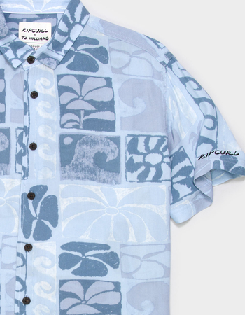 RIP CURL Artist Of The Search Ty Williams Boys Button Up Shirt Alternative Image
