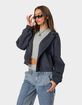 EDIKTED Milly Oversized Cropped Jacket image number 3