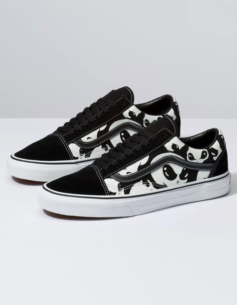 VANS Old Skool Glow Alien Black & True White Shoes image number 0