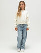 NIKE Sportswear Club Fleece Girls Boxy Crewneck Sweatshirt image number 6