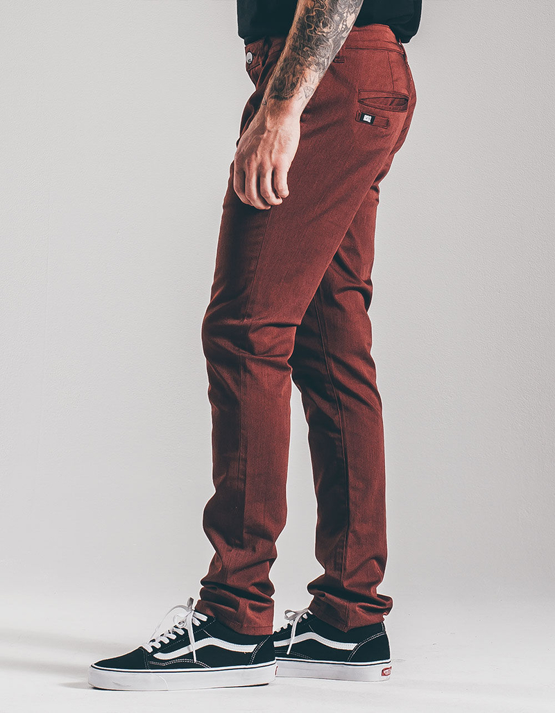 RSQ Seattle Mens Skinny Tapered Stretch Chino Pants image number 3
