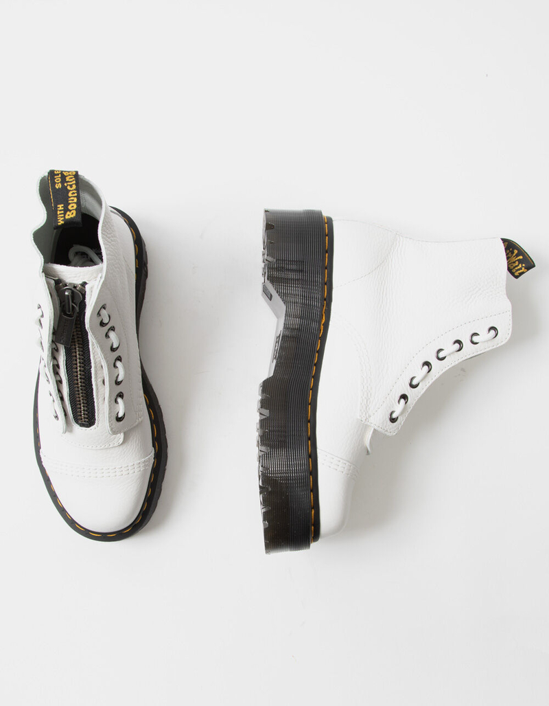 DR. MARTENS Sinclair Leather Womens Platform Boots image number 4