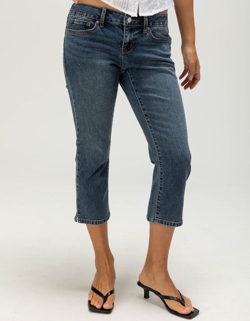 RSQ Womens Low Rise Capri Jeans image number 2