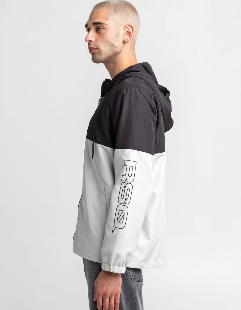 RSQ Colorblock Mens Windbreaker Jacket image number 2