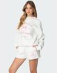 EDIKTED Cali Bow Sweatshirt image number 3