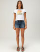 RUSTY La Cabana Womens Ringer Tee image number 2