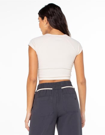 ROXY Rising Womens Crop Tee Alternative Image