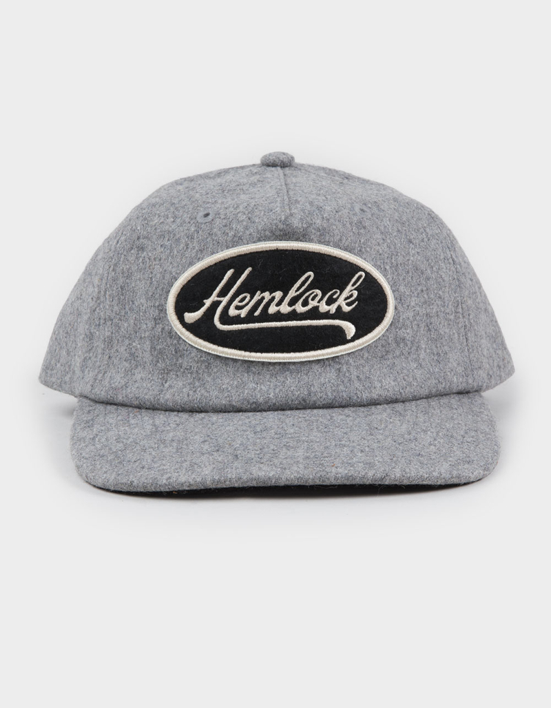 HEMLOCK HAT CO. Lynwood 5 Panel Strapback Hat image number 1