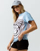 GOODIE TWO SLEEVES Blink-182 Tie Dye Womens Oversized Tee image number 2