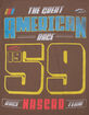 TILLYS x NASCAR 1958 Team Mens Boxy Tee image number 3