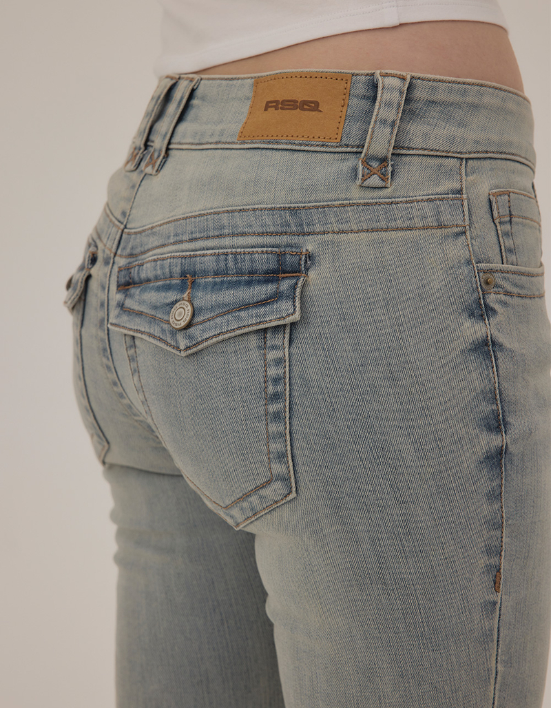 RSQ Womens Low Rise Bootcut Jeans image number 4