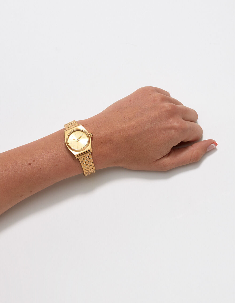 NIXON Small Time Teller Womens Watch - GOLD - ONE SIZE | Tillys