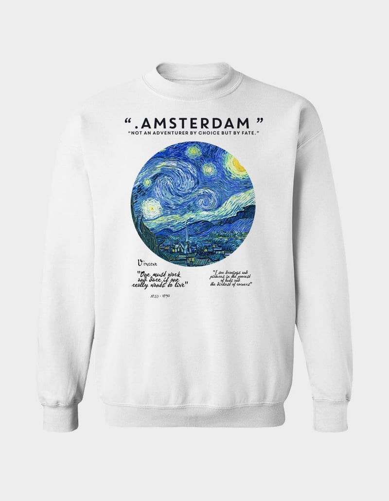 APOH Van Gogh Amsterdam Unisex Crewneck Sweatshirt image number 0