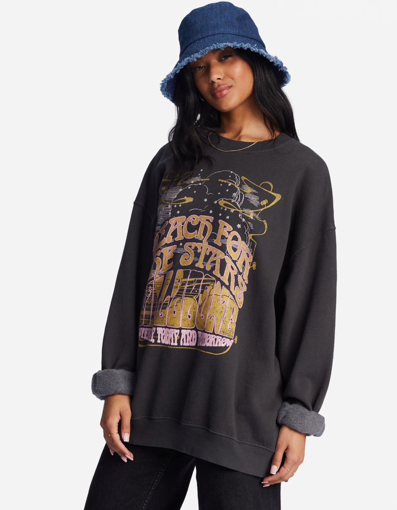 Billabong Fort Garage Crewneck Sweatshirt Olive