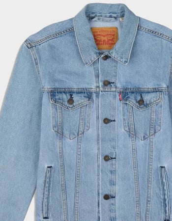 LEVI'S Mens Trucker Jacket - Light Stonewash Alternative Image