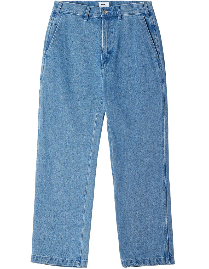 OBEY Hardwork Mens Carpenter Jeans image number 1