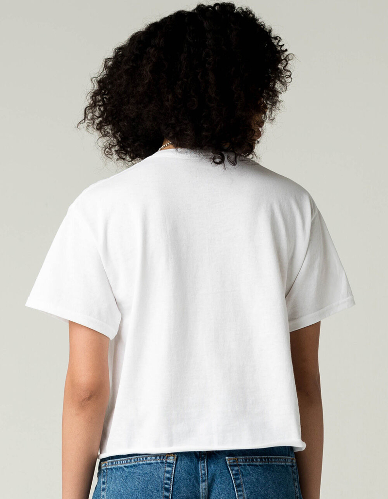 WEST OF MELROSE Janet Jackson Womens Crop Tee image number 2