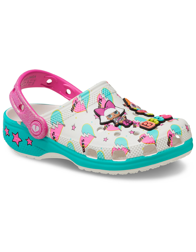 CROCS x L.O.L. Surprise! BFF Girls Classic Clogs image number 2