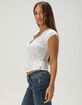 RSQ Womens Button Front Top image number 3