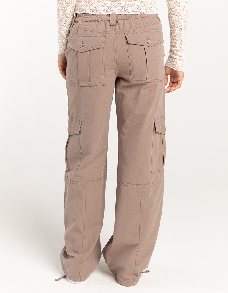RSQ Womens Low Rise Ripstop Cargo Pants image number 3