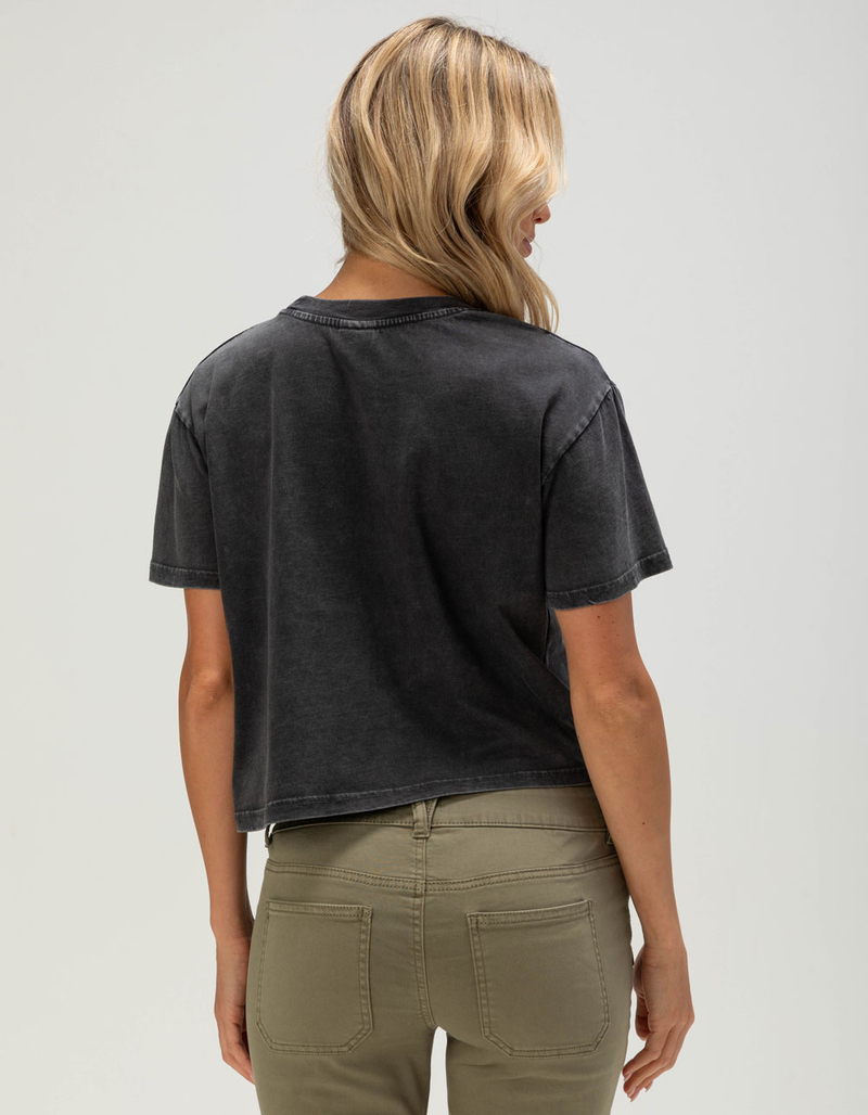 CHICKA-D University of Central Florida Short 'n Sweet Womens Crop Tee image number 3